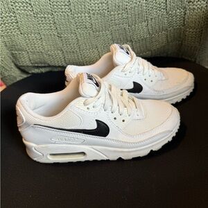 Nike Air Max White with Black Accents